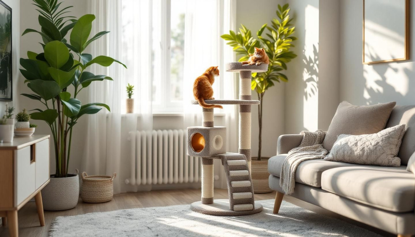 Creëer een kattenparadijs: Tips voor de perfecte krabpaalkeuze